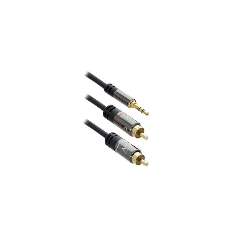 CABO AUDIO EWENT 3.5MM M TO 2X RCA 1.5M