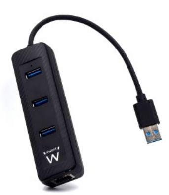 HUB EWENT USB 4X USB 3.1 PORT GIGABIT