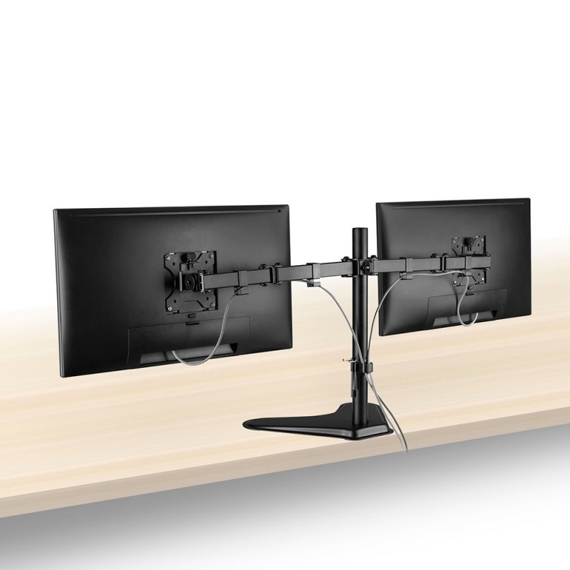 SUPORTE EWENT C/ BASE P/ 2 MONITORES ATÉ 32