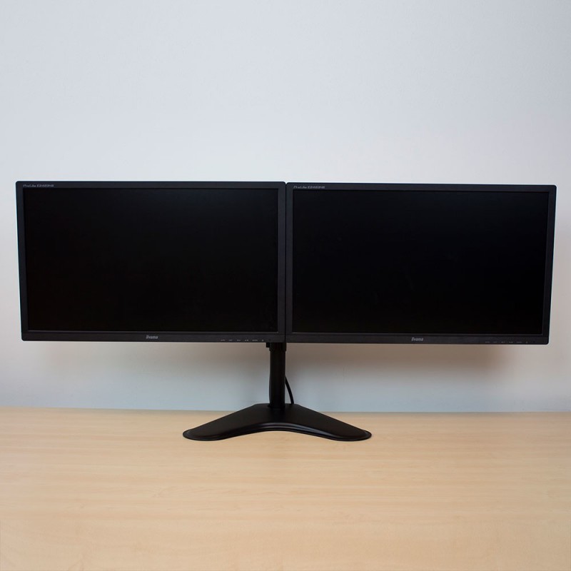 SUPORTE EWENT C/ BASE P/ 2 MONITORES ATÉ 32
