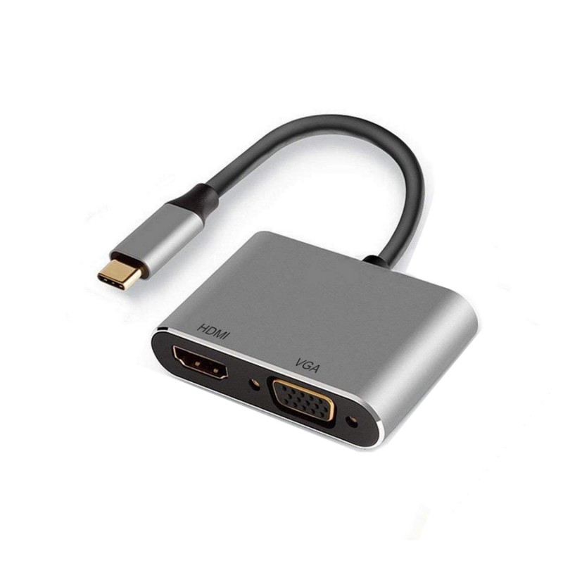 ADAPT EWENT USB-C TO HDMI + VGA DUAL DISPLAY