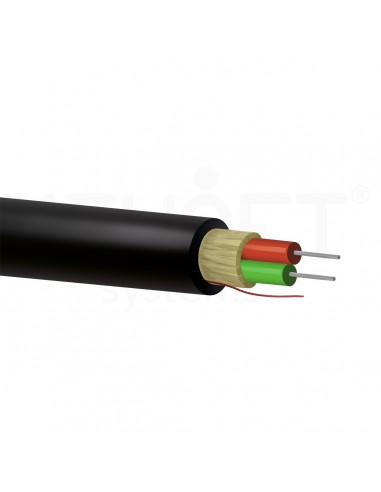 Cabo 2fo 900u'' coberta 4,5mm Dca-s2 d0 a1 LSZH negro