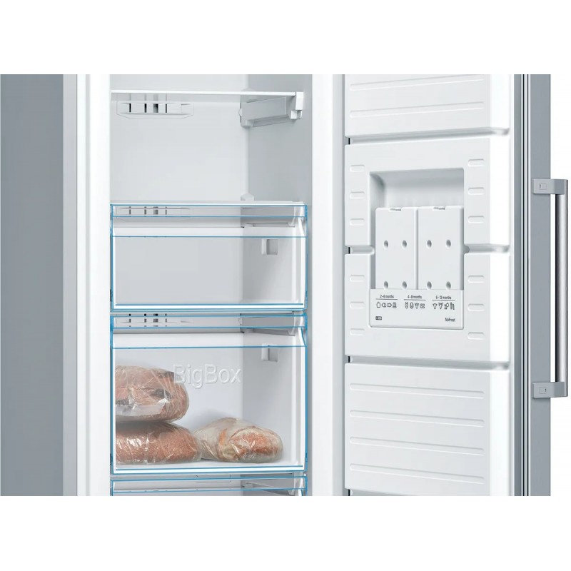 GD ARCA VERT. BOSCH 255L SERIE4 INOX 1/PORT