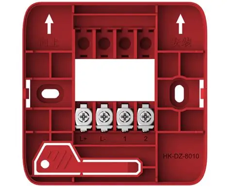 Base Para Botão De Incêndio