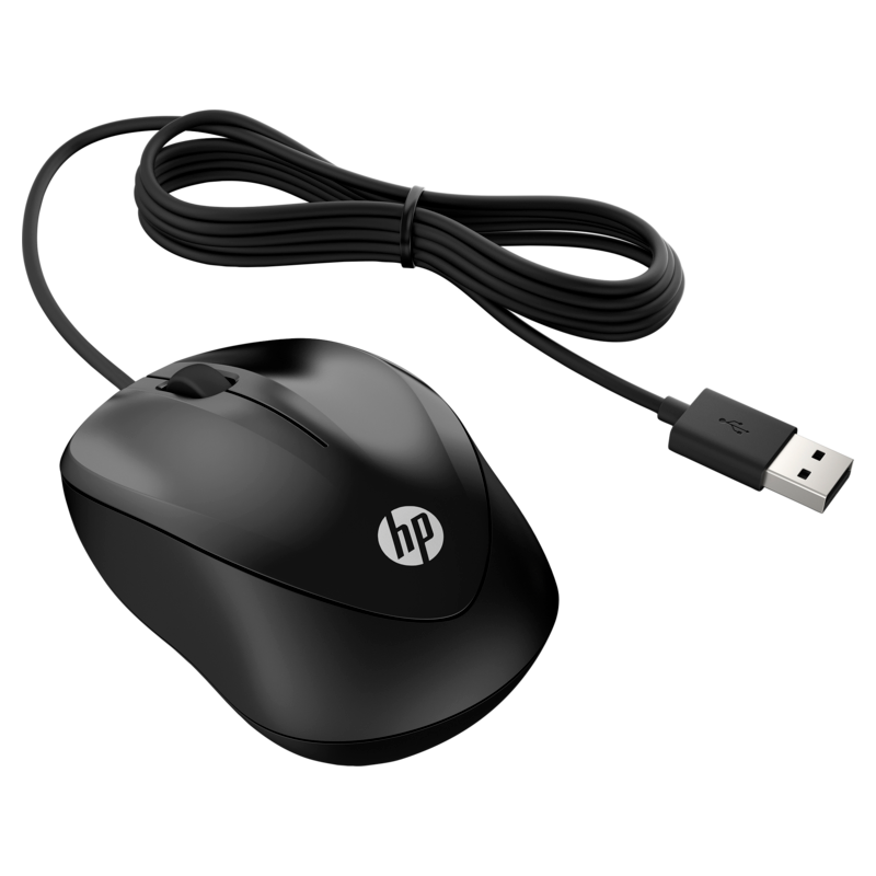 MOUSE HP USB 125 PRETO