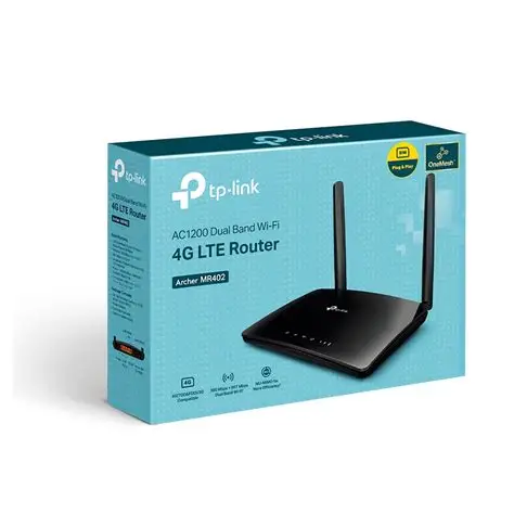 ROUTER TP-LINK WIFI 4G LTE AC1200 DUAL BAND