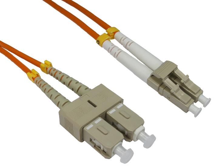 LC-SC MM OM2 Duplex P.Cord 1M