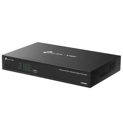 GRAVADOR VIDEO TP-LINK VIGI 8 CANAIS NETWORK