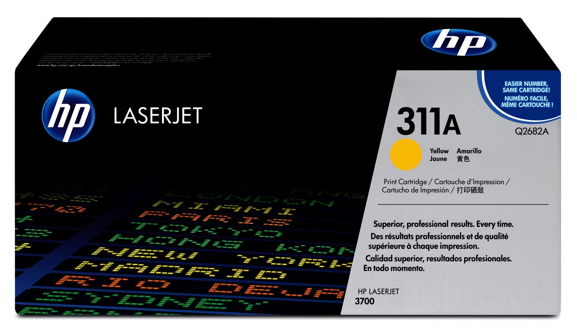 TO HP Q2682A 3700 YELLOW  #