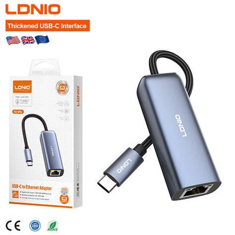 ADAPTADOR LDNIO USB-C PARA RJ45