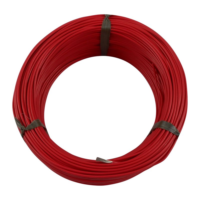 CABO ZZ-F 1X4MM2 RED 100MT