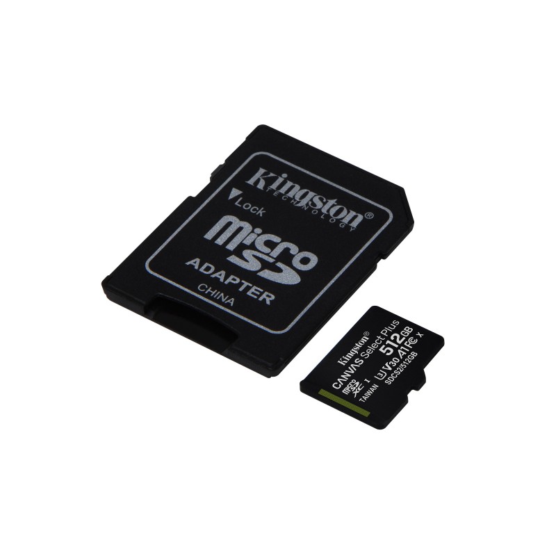MOD MICRO SD 512GB CL10 SDXC 100R A1 C/ADAP