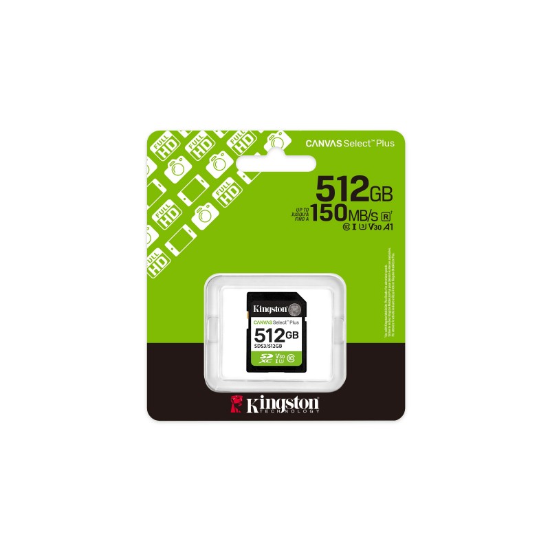 MOD SD CARD 512GB CL10 KINGSTON GEN3