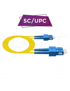 Patch Cord Latiguillo DX SC/UPC-SC/UPC SM G657A2 1,9mm LSZH-FR amarillo 1mt