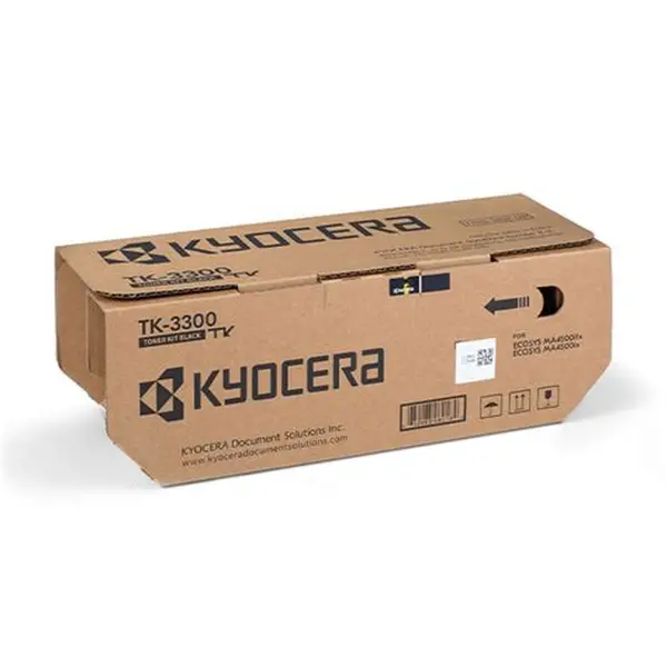 Toner TK-3300 Black
Para os modelos:
Kyocera ECOSYS MA 4500 ifx, Kyocera ECOSYS MA 4500 ix