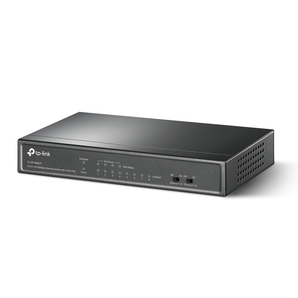 SWITCH 8 TP-LINK 10/100 4-PORT POE