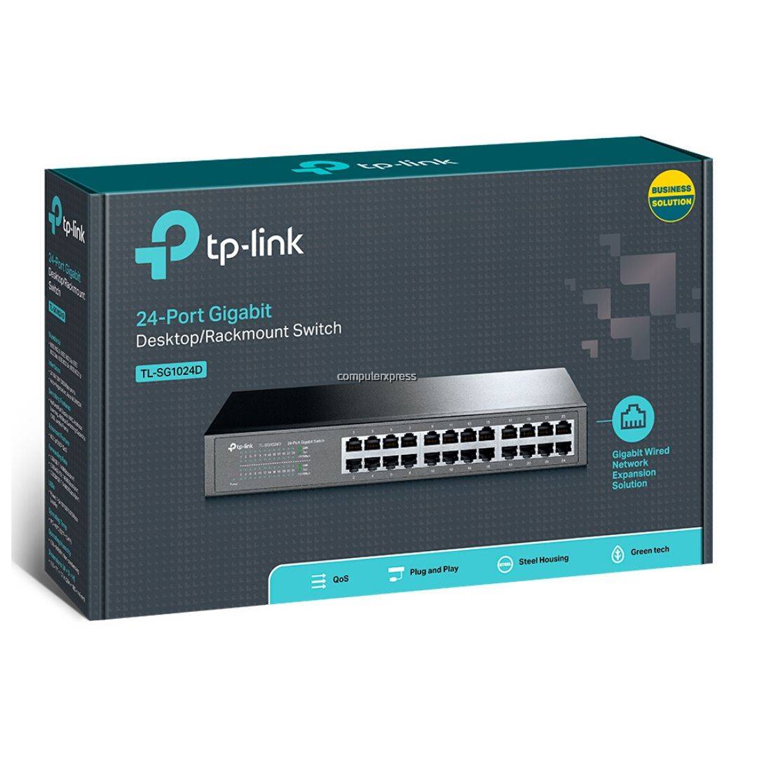 SWITCH 24 TP-LINK 10/100/1000 DESKTOP/RACKMOUNT