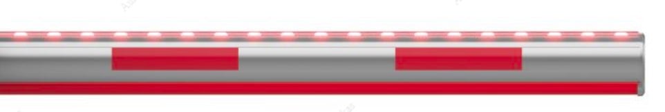 (3m octagonal) Barreira 3M Rubber Rod