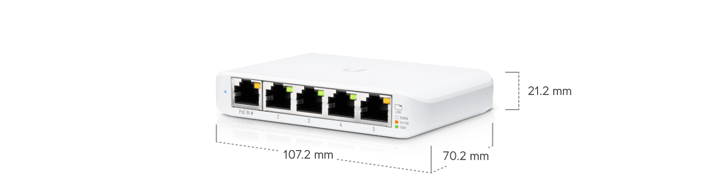 UniFi Compact 5Port Gigabit Desktop Switch