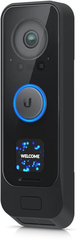 Premium UniFi doorbell with an enhanced package detection camera and integrated display