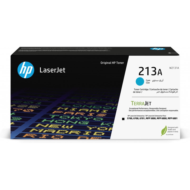 TO HP 213A CYAN LJ ENT 5700; 5800; 6700; 6701; 6800; 6801 (3,000 PAG)