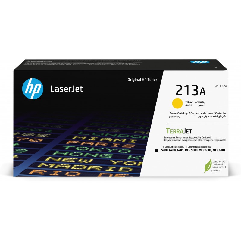 TO HP 213A AMARELLO LJ ENT 5700; 5800; 6700; 6701; 6800; 6801 (3,000 PAG)