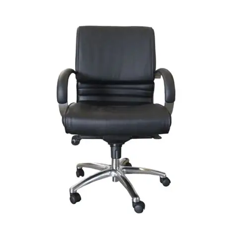 CADEIRA PU MEDIUM EXECUTIVE 2 NIVEIS PRETO