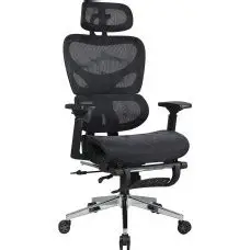 CADEIRA MESH AJUSTAVEL 3 NIVEIS PRETA